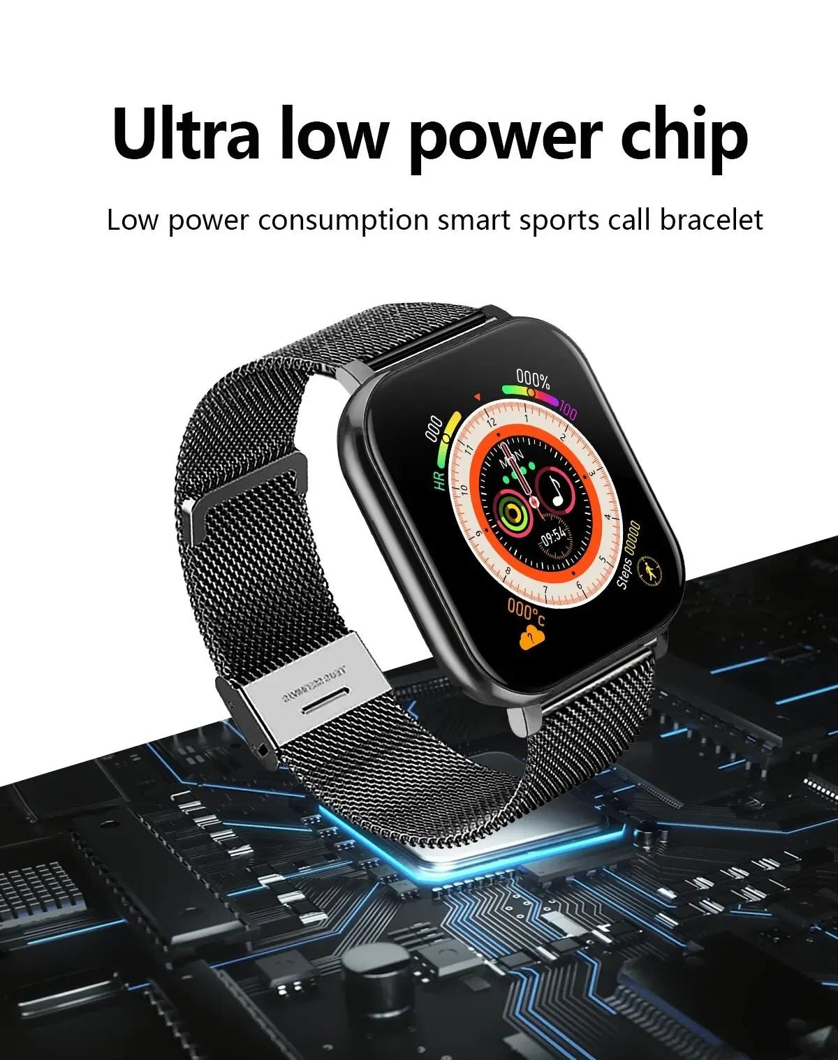 LAXASFIT Smart Watch For Men Women Gift Sports Fitness Watches Bluetooth Calls Digital Smartwatch Wristwatch - RELUX.STORE