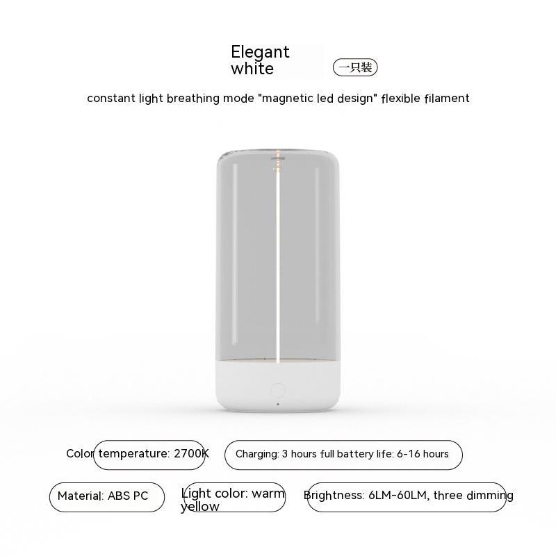"LED Camping Light – Portable Type - C Rechargeable Night Lamp with High Transparency, Anti - Drop Design & Creative Atmosphere Lighting for Outdoor & Indoor Use" - RELUX.STORE