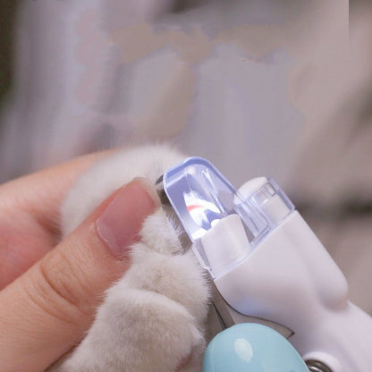 “LED Electric Pet Nail Clippers – Dog & Cat Nail Grinder for Safe Grooming, Professional Pet Nail Care Tool” - RELUX.STORE