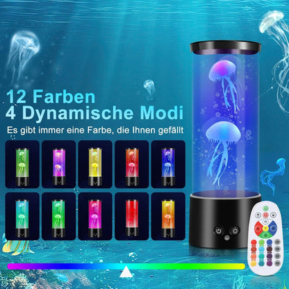 🌊 "LED Jellyfish Lamp – Realistic Moving Jellyfish Aquarium Light with Remote, 7 Color Changing Modes & Quiet Motor | Relaxing Mood Light for Home, Office, Bedroom & Kids Room Decor" - RELUX.STORE