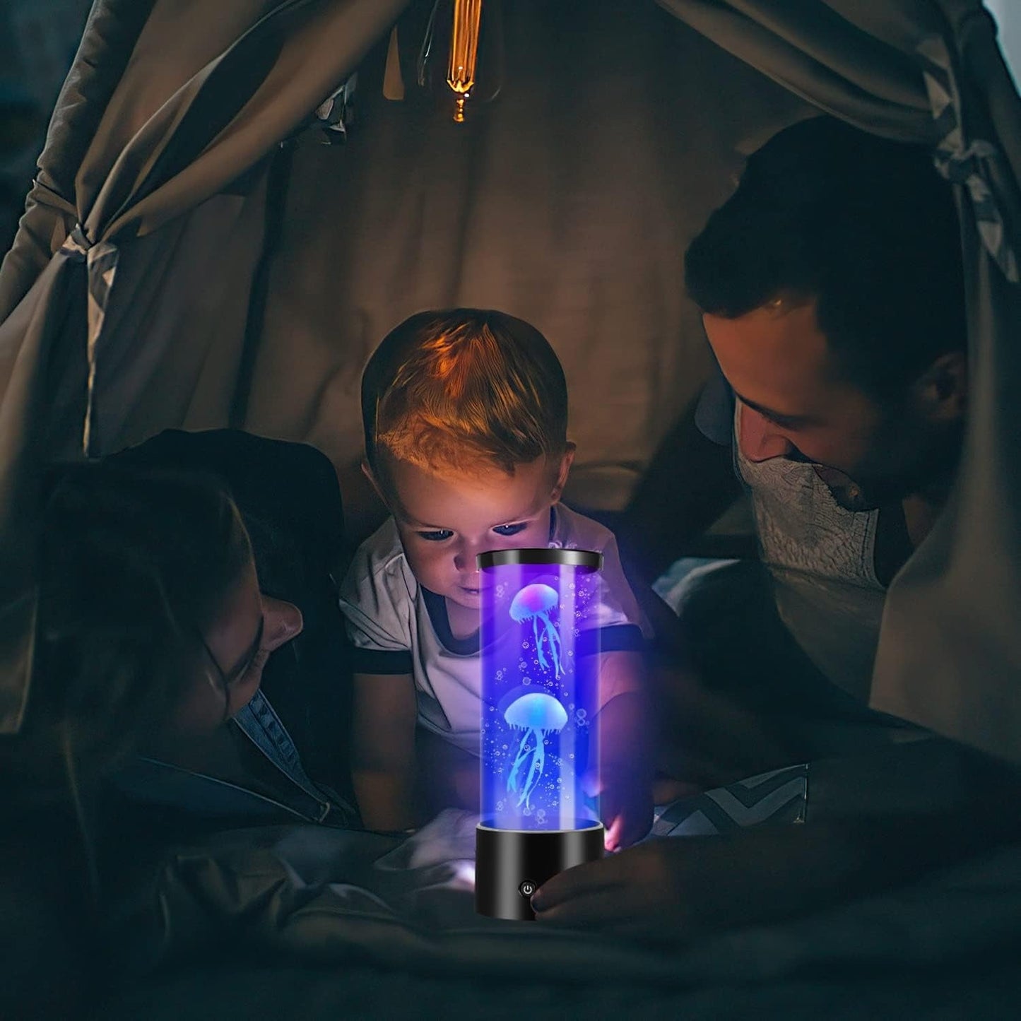 🌊 "LED Jellyfish Lamp – Realistic Moving Jellyfish Aquarium Light with Remote, 7 Color Changing Modes & Quiet Motor | Relaxing Mood Light for Home, Office, Bedroom & Kids Room Decor" - RELUX.STORE