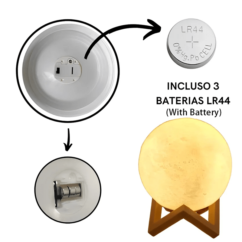 "LED Moon Night Light – Galaxy Projector & Book Light for Kids, Girls & Boys | Birthday Gift, Bedroom Decor, Indoor LED Lighting for Children" - RELUX.STORE