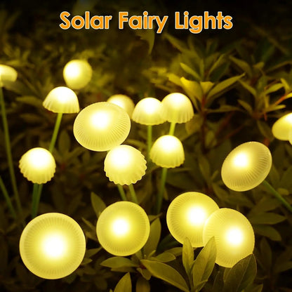 "LED Solar Jellyfish Mushroom Lamp – Waterproof Outdoor Garden & Lawn Decoration Light for Patios, Courtyards & Landscape Lighting" - RELUX.STORE