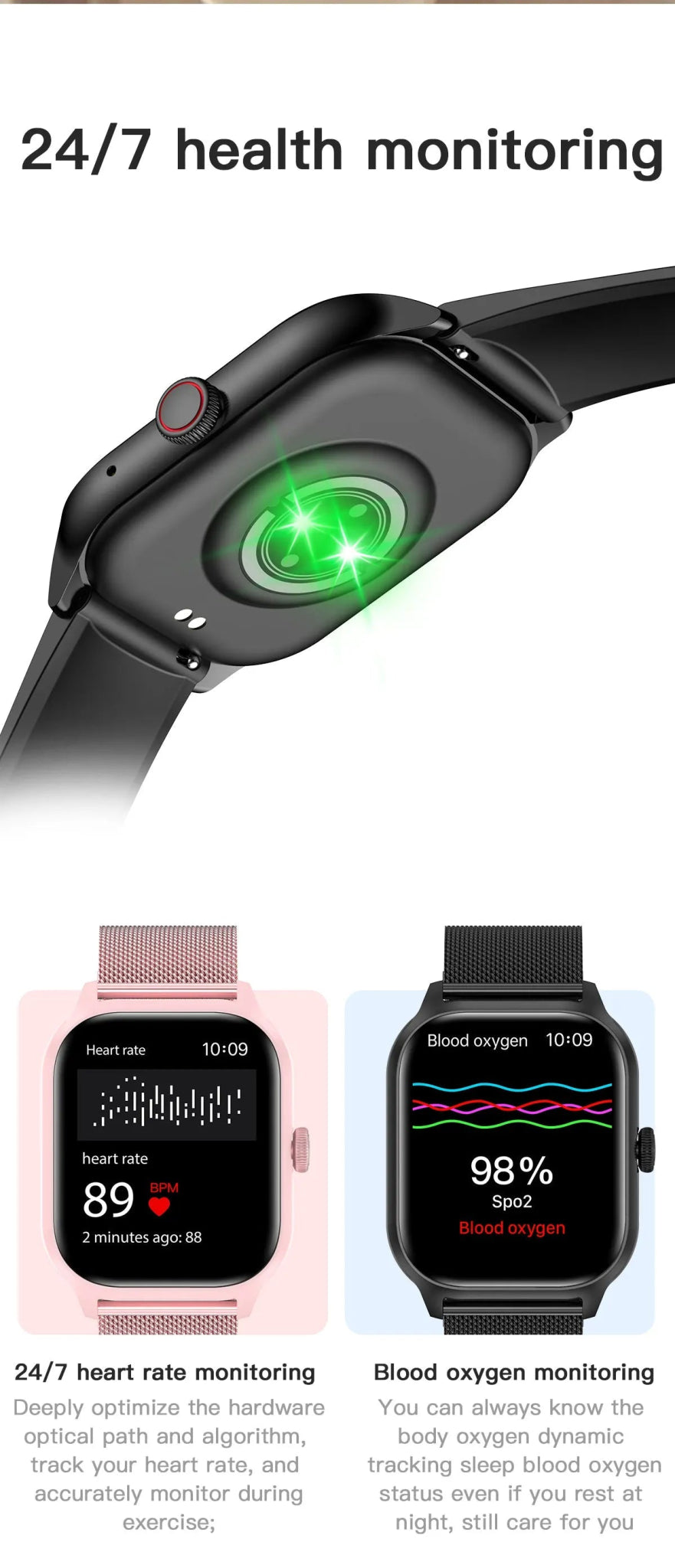 LEMFO LT10 Smart Watch 2024 Android Gift Bluetooth Call Smartwatch 2024 Touch Dial Music Fitness Tracker Sports Watches - RELUX.STORE