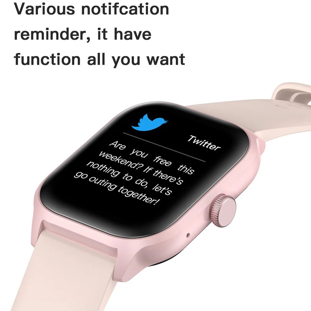 LEMFO LT10 Smart Watch 2024 Android Gift Bluetooth Call Smartwatch 2024 Touch Dial Music Fitness Tracker Sports Watches - RELUX.STORE