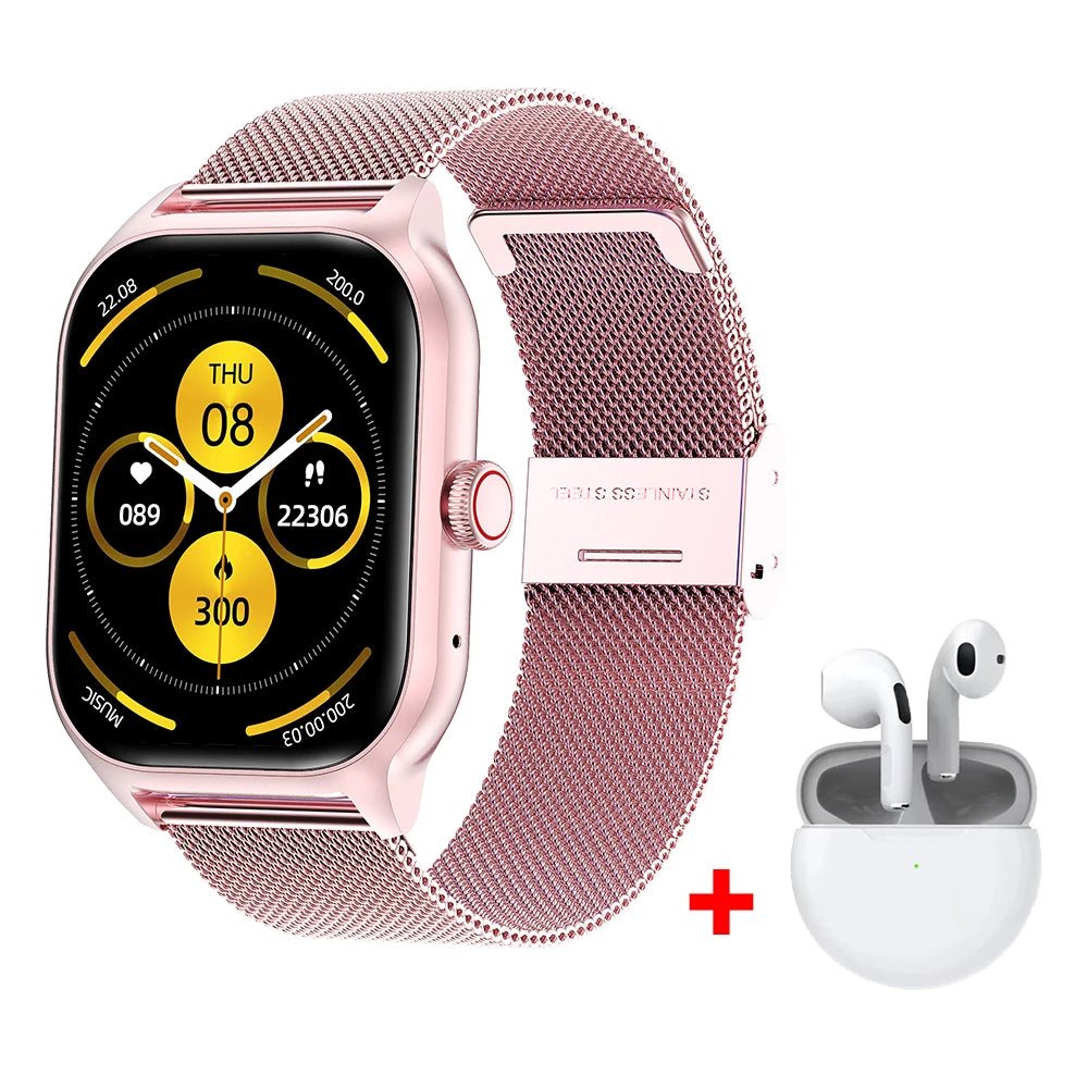 LEMFO LT10 Smart Watch 2024 Android Gift Bluetooth Call Smartwatch 2024 Touch Dial Music Fitness Tracker Sports Watches - RELUX.STORE