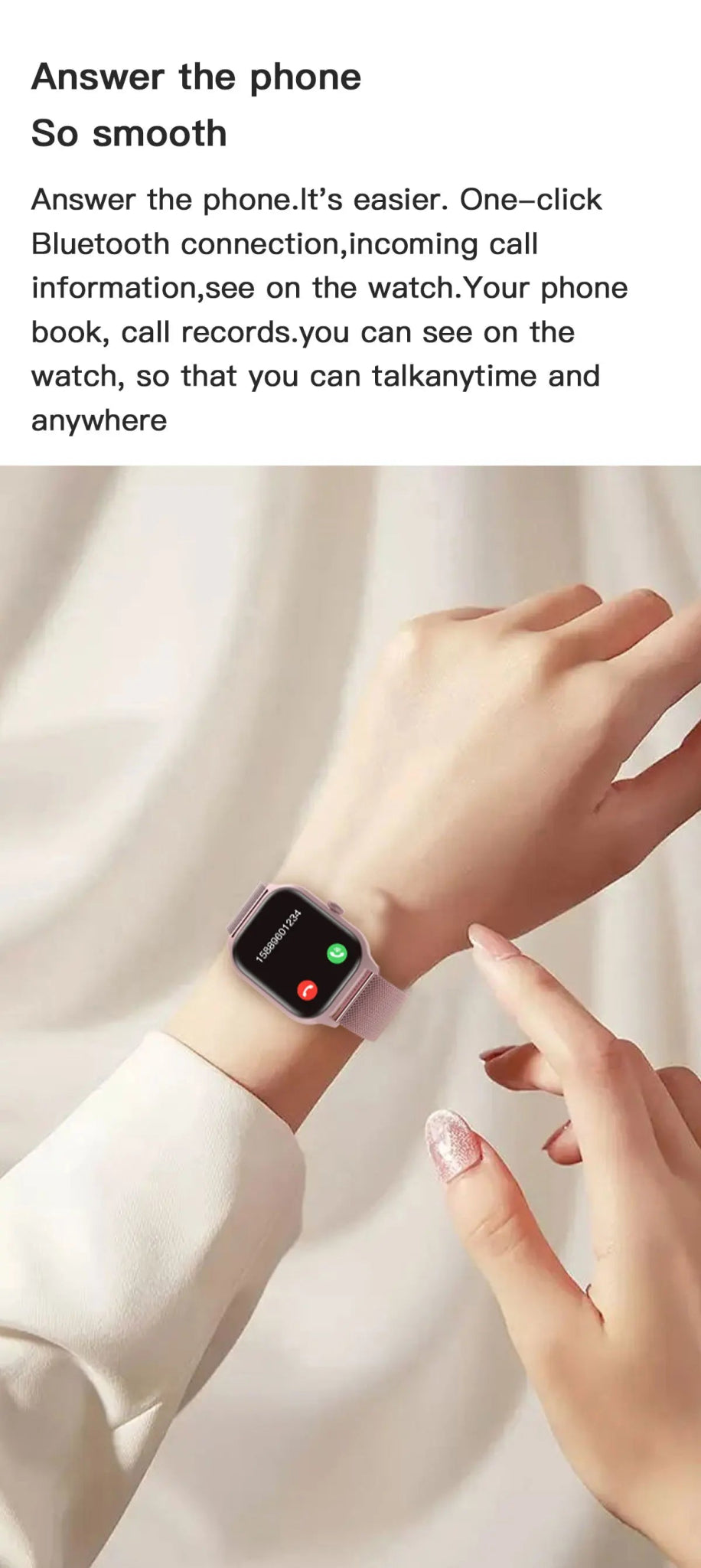 LEMFO LT10 Smart Watch 2024 Android Gift Bluetooth Call Smartwatch 2024 Touch Dial Music Fitness Tracker Sports Watches - RELUX.STORE