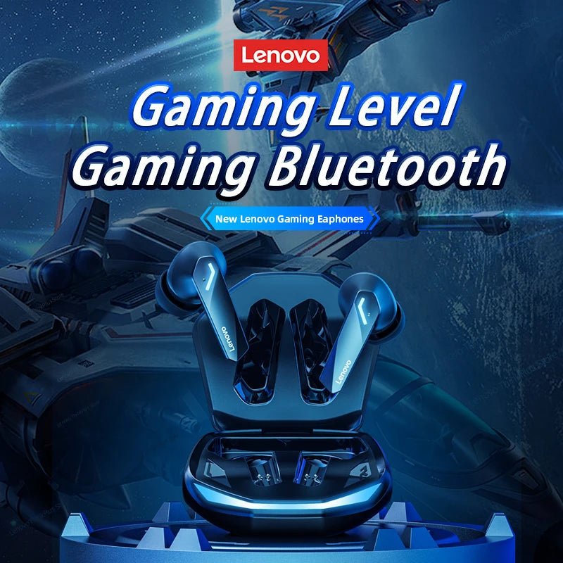 "Lenovo GM2 Pro Bluetooth 5.3 Wireless Earbuds – Low Latency Gaming Headset with Mic, Dual Mode, HD Call, TWS In - Ear Headphones" - RELUX.STORE