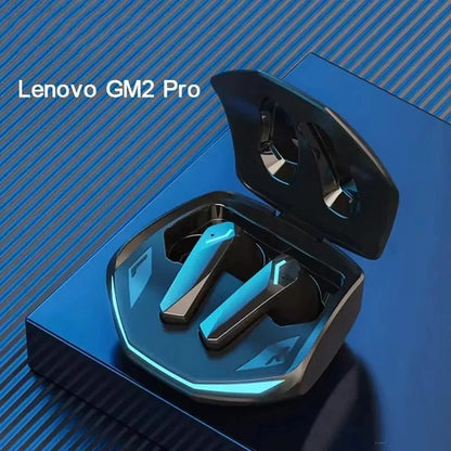 "Lenovo GM2 Pro Wireless Headphones – Touch Control, Game Mode, Bluetooth Earphones with Noise Reduction, HiFi Stereo Music & Sport Earbuds" - RELUX.STORE