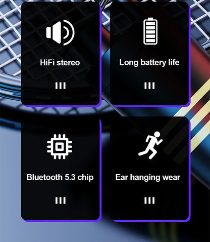 Lenovo LP75 Sports Wireless Earphones – Bluetooth 5.3 TWS Headphones with Mic, Button Control, LED Power Display & HiFi Stereo Sound - RELUX.STORE