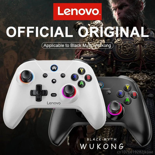 "Lenovo S02 Wireless Bluetooth Controller – Six - Axis Dual Vibration Gamepad for Nintendo Switch, PC, Android TV & iOS" - RELUX.STORE