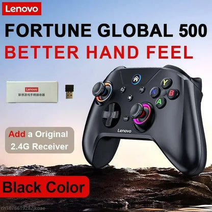"Lenovo S02 Wireless Bluetooth Controller – Six - Axis Dual Vibration Gamepad for Nintendo Switch, PC, Android TV & iOS" - RELUX.STORE