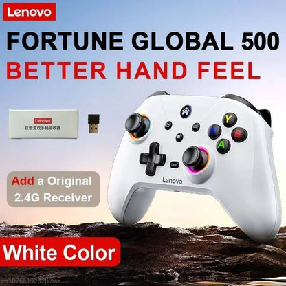 "Lenovo S02 Wireless Bluetooth Controller – Six - Axis Dual Vibration Gamepad for Nintendo Switch, PC, Android TV & iOS" - RELUX.STORE
