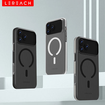 "Lereach Magnetic Matte Phone Case for iPhone 17 / 17 Pro / 17 Pro Max / 17 Air – PC + Magnet, Anti - Slip & Drop Protection" - RELUX.STORE