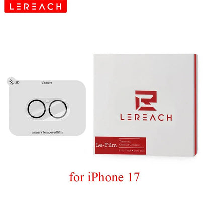 "Lereach Tempered Glass Camera Lens Protector for iPhone 17 / 17 Pro / 17 Pro Max – Scratch Resistant, High Transparency" - RELUX.STORE