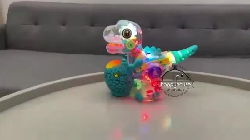 “Light - Up Transparent Gears Police Car Toy – Bump & Go Musical LED Car for Kids, Educational Baby Toy for Boys & Girls” - RELUX.STORE