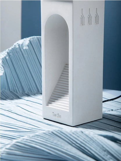 💡 "Lighthouse Table Lamp – Eye Protection Touch Nightlight with USB, Creative Cement Lamp for Bedroom, Sleep & Bedside Décor" - RELUX.STORE