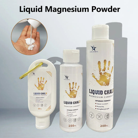 "Liquid Chalk Magnesium Powder – 50/100/200ml Anti - Slip Grip Cream for Weightlifting, Climbing & Gym Fitness by Relux.Store" - RELUX.STORE