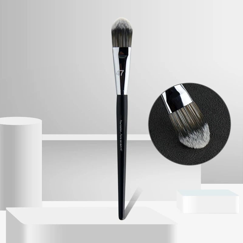 LOYBJ Professional Foundation Brush 47 Broom Head Liquid Foundation Shadow Concealer Brushes Women Face Base Makeup Beauty Tools - RELUX.STORE