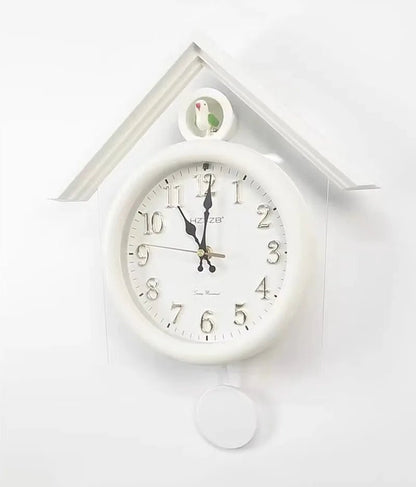 Luminous Wall Clock Luxury Cuckoo Clocks Led Watch Retro Table Clock Bedroom Silent Living Room Decoration Elegant Room Ornament - RELUX.STORE