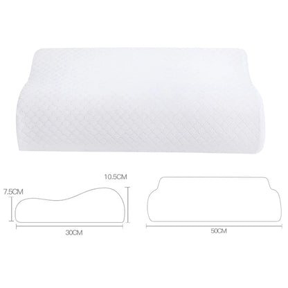 “Luxury 5 - Star Hotel Quality White Microfiber Pillow – Premium Soft & Supportive Sleep Pillow for Bed | Hypoallergenic B Shape Pillow for Ultimate Comfort & Rest” - RELUX.STORE