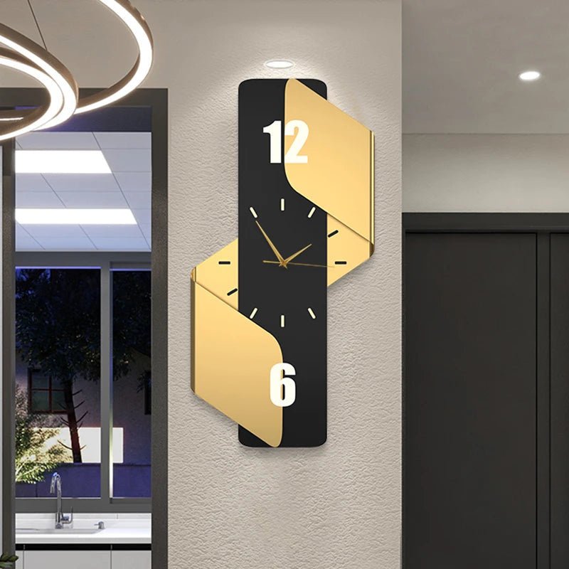 Luxury Digital Wall Clocks Living Room Art Mural Big Size Modern Wall Watch Minimalist Silent Horloge Murale Home Decoration - RELUX.STORE