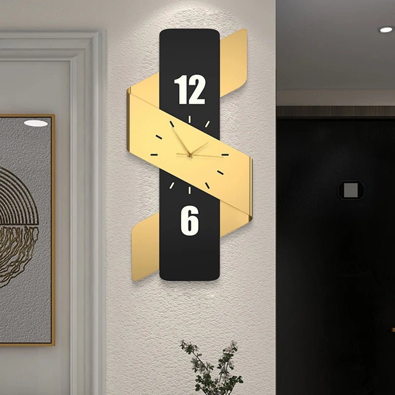 Luxury Digital Wall Clocks Living Room Art Mural Big Size Modern Wall Watch Minimalist Silent Horloge Murale Home Decoration - RELUX.STORE