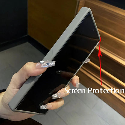 Luxury Magnetic Wireless Charger & Magsafe Case for Samsung Galaxy S25/S24/S23 Ultra/Plus/FE – Folding Stand Holder Matte Cover - RELUX.STORE