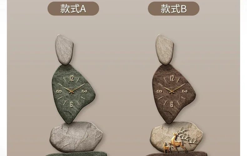 “Luxury Modern Wall Clock – Large Silent Living Room Wall Decor, Unique Minimalist Design Reloj de Pared for Home & Office” - RELUX.STORE
