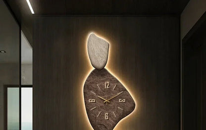 “Luxury Modern Wall Clock – Large Silent Living Room Wall Decor, Unique Minimalist Design Reloj de Pared for Home & Office” - RELUX.STORE