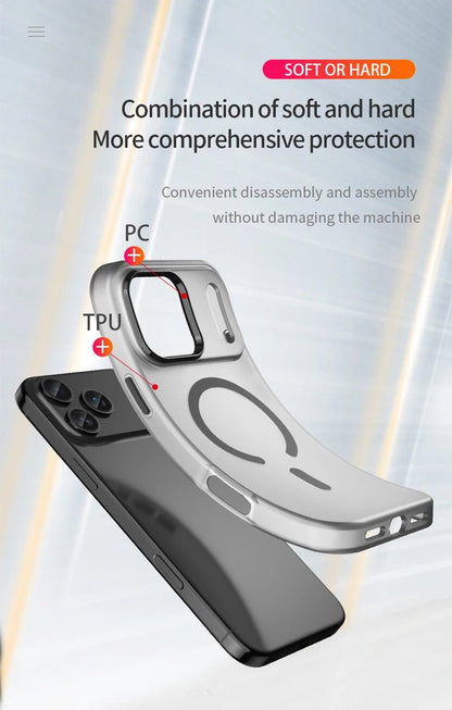 "Luxury Ultra - Thin Soft Silicone MagSafe Case for iPhone 17 / 17 Pro / 17 Pro Max / 17 Plus – Wireless Charging Magnetic Jelly Cover" - RELUX.STORE