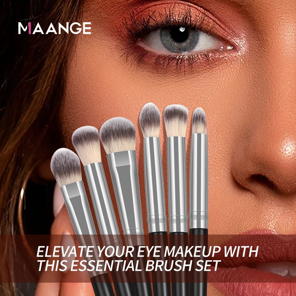 MAANGE 30pcs Professional Makeup Brush Set Foundation Concealers Eye Shadows Powder Blush Blending Brushes Beauty Tools with Bag - RELUX.STORE