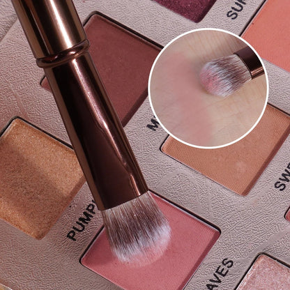 MAANGE Double Ended Makeup Brush Set Detachable Travel Contour Concealer Brush Set Eyeshadow Brush Face Cosmetic Tools with Box - RELUX.STORE