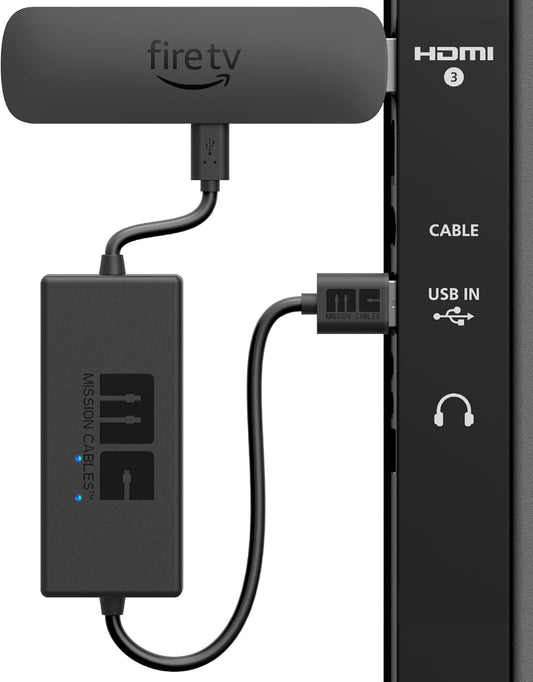 Made for Amazon, USB Power Cable (Eliminates the Need for AC Adapter) - RELUX.STORE