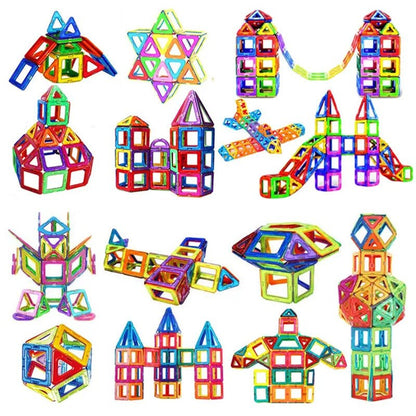 “Magnetic Building Blocks Set – DIY Construction Toys for Kids | Creative Designer Magnet Blocks Educational STEM Learning Gift for Children” - RELUX.STORE