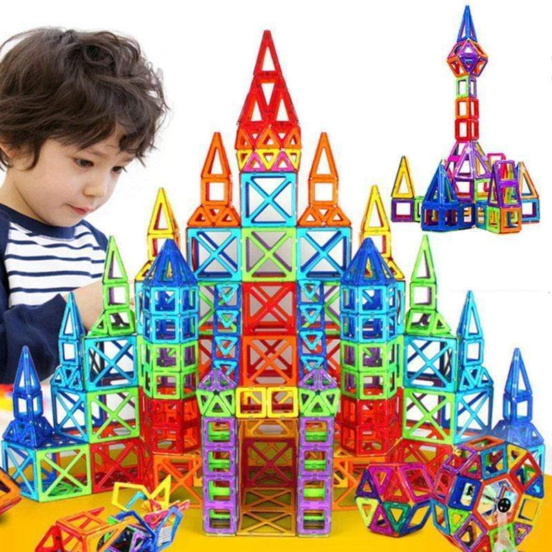 “Magnetic Building Blocks Set – DIY Construction Toys for Kids | Creative Designer Magnet Blocks Educational STEM Learning Gift for Children” - RELUX.STORE