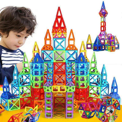 “Magnetic Building Blocks Set – DIY Construction Toys for Kids | Creative Designer Magnet Blocks Educational STEM Learning Gift for Children” - RELUX.STORE