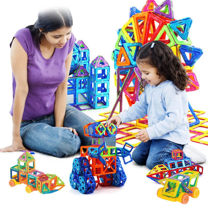 “Magnetic Building Blocks Set – DIY Construction Toys for Kids | Creative Designer Magnet Blocks Educational STEM Learning Gift for Children” - RELUX.STORE