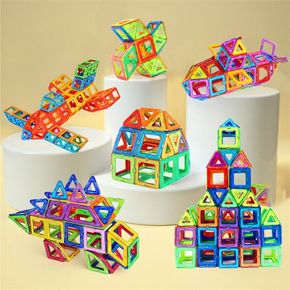 “Magnetic Building Blocks Set – DIY Construction Toys for Kids | Creative Designer Magnet Blocks Educational STEM Learning Gift for Children” - RELUX.STORE