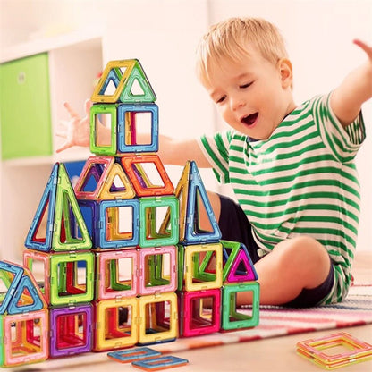 “Magnetic Building Blocks Set – DIY Construction Toys for Kids | Creative Designer Magnet Blocks Educational STEM Learning Gift for Children” - RELUX.STORE