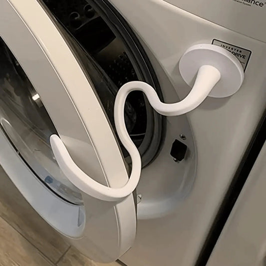 Magnetic Washer Door Prop - Stabilizer for Front Load Machines - Easy - Install, Flex Design - Fits Most Washers & RV Laundry Doors - RELUX.STORE