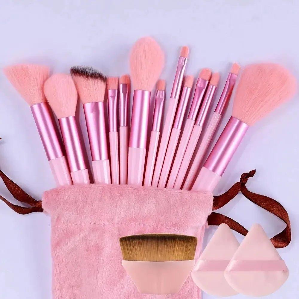 Makeup Brush Set Soft Fluffy Professiona Cosmetic Foundation Powder Eyeshadow Kabuki Blending Make Up Brush Beauty Tool Makeup - RELUX.STORE