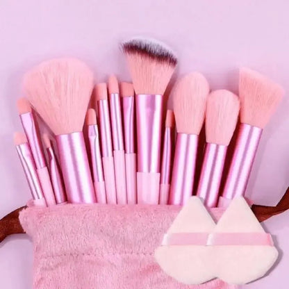 Makeup Brush Set Soft Fluffy Professiona Cosmetic Foundation Powder Eyeshadow Kabuki Blending Make Up Brush Beauty Tool Makeup - RELUX.STORE