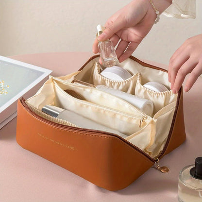 Makeup Organizer Female Toiletry Kit Bag Make Up Case Storage Pouch Luxury Lady Box, Cosmetic Bag, Organizer Bag For Travel Zip - RELUX.STORE