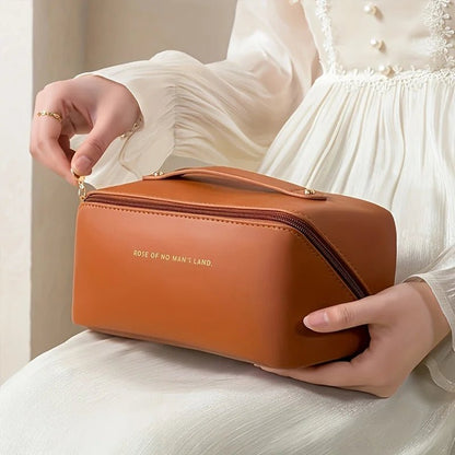 Makeup Organizer Female Toiletry Kit Bag Make Up Case Storage Pouch Luxury Lady Box, Cosmetic Bag, Organizer Bag For Travel Zip - RELUX.STORE