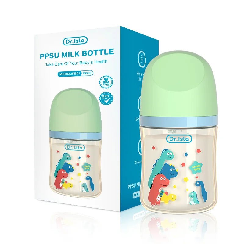 MAMIJOY 160/240ML PPSU Baby Bottle Double Handle Infant Drop - proof Baby Wide - caliber Milk Bottle Newborn Feeding Bottle BPA Free - RELUX.STOREMAMIJOY 160/240ML PPSU Baby Bottle Double Handle Infant Drop - proof Baby Wide - caliber Milk Bottle Newborn Feeding Bottle BPA Free