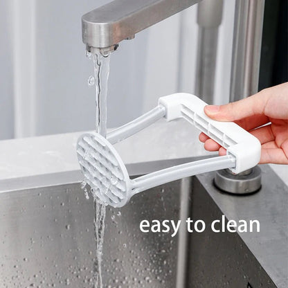 Manual Potato Masher Durable Potato Ricer Kitchen Vegetable Masher With Non - Slip Handle Fruit Juicer Kitchen Gadgets - RELUX.STORE