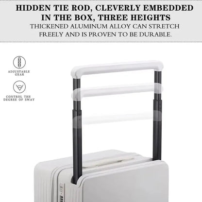 Manufactory PC Travel Trolley Case Durable Men Combination Case Small Size Boarding Case Luggage Suitcase with USB - RELUX.STOREManufactory PC Travel Trolley Case Durable Men Combination Case Small Size Boarding Case Luggage Suitcase with USB