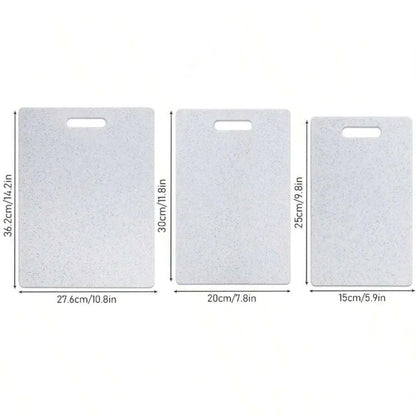 Marble Texture PP Cutting Board Antibacterial and Mildew Cutting Board Kitchen Vegetable Cutting Board Dishwasher Safe - RELUX.STORE