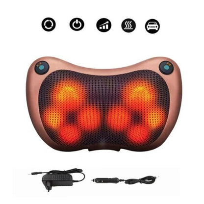 “Massage Pillow for Neck and Shoulder – Shiatsu Deep Tissue Massager with Heat for Pain Relief & Relaxation” - RELUX.STORE